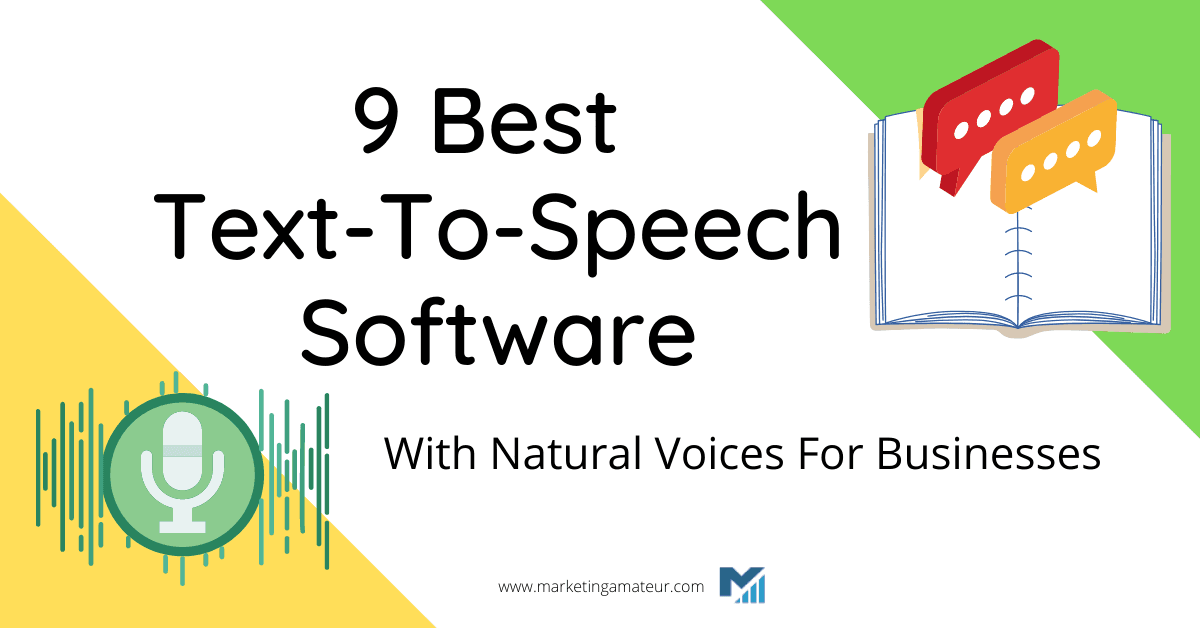 9 Best Text To Speech Software With Natural Voices For Businesses