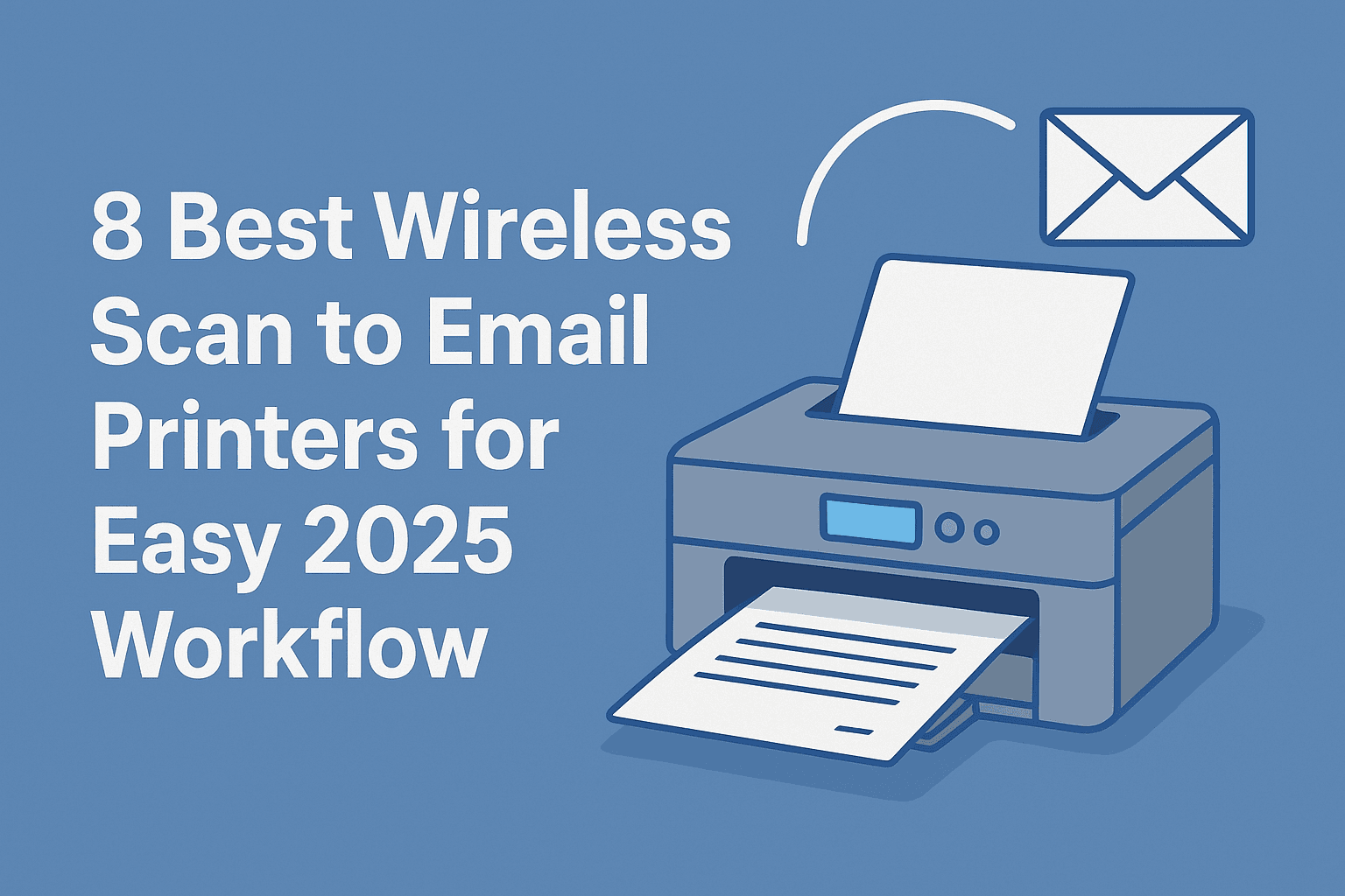 8 Best Wireless Scan to Email Printers for Easy 2025 Workflow